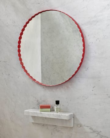 Espelho Arcs Mirror Ø60 cm - Vermelho - HAY