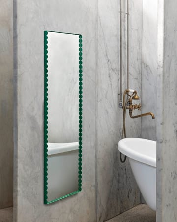 Espelho retangular Arcs Mirror 50x133,5 cm  - Verde - HAY