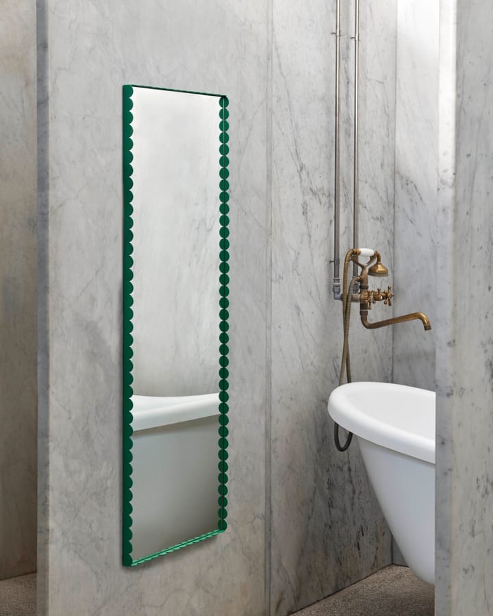 Espelho retangular Arcs Mirror 50x133,5 cm , Verde HAY