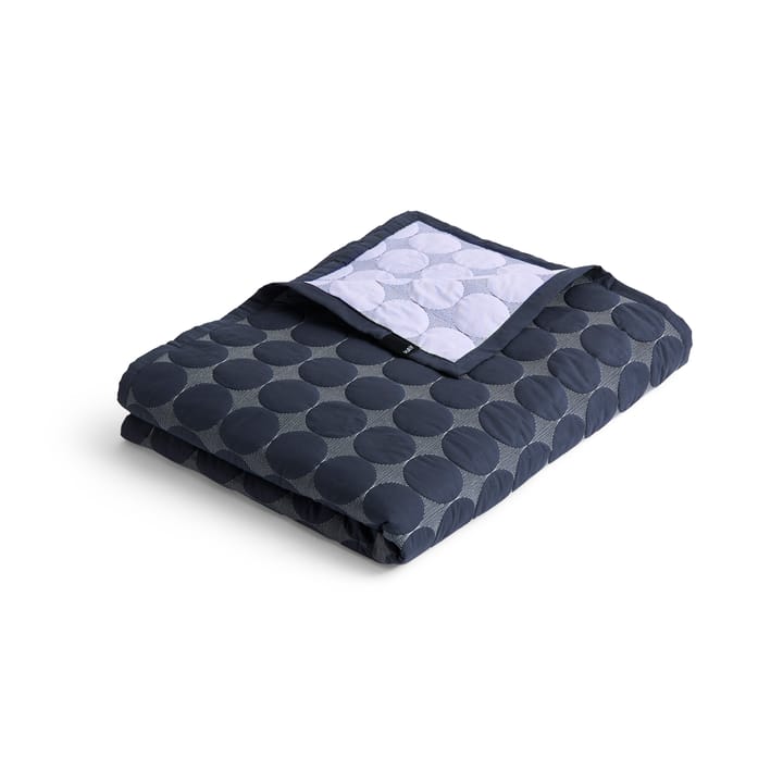 Manta Mega Dot organic 195x245 cm - Midnight blue - HAY