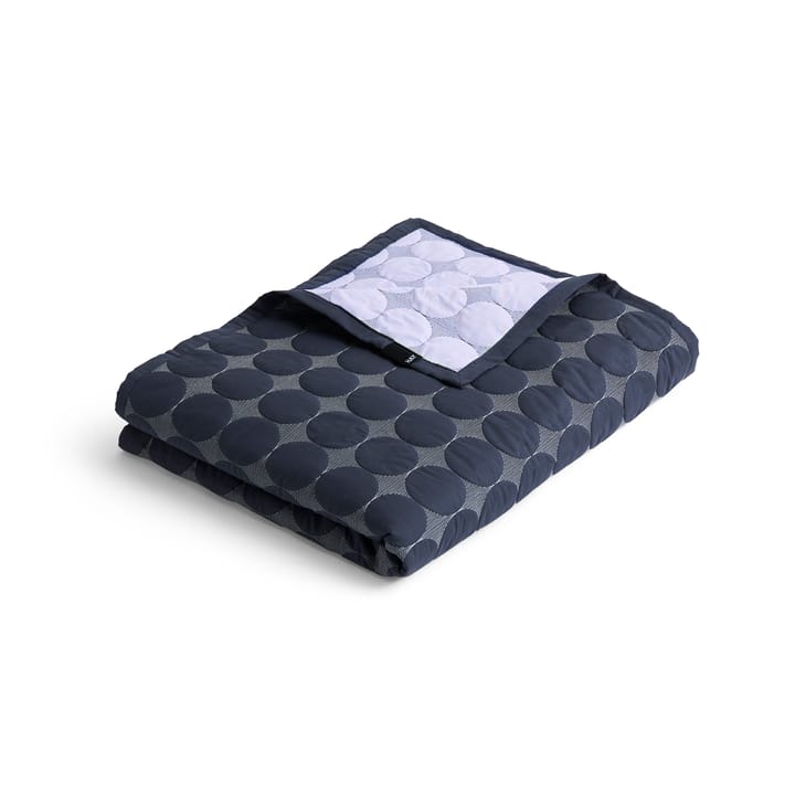 Manta Mega Dot organic 235x245 cm - Midnight blue - HAY