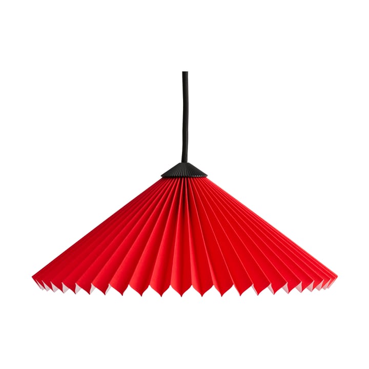 Matin Pendant candeeiro suspenso 30x30 cm - Bright red - HAY