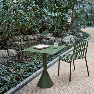 Mesa de café quadrada 65x65 cm Palissade Cone   - Olive - HAY