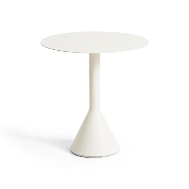 Mesa de café redonda Palissade Cone   - Cream white, Ø70 cm - HAY