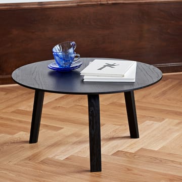 Mesa de centro Bella - Lacquered oak, Ø60x32 cm - HAY