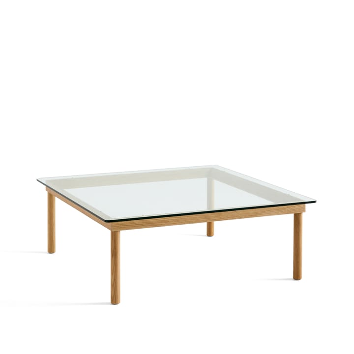 Mesa de centro Kofi - Oak-clear glass, 100 cm - HAY