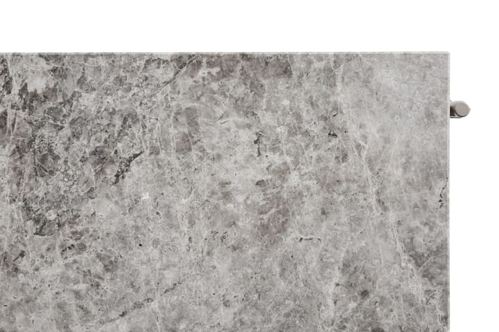 Mesa de centro Rebar 80x84x33 cm, Grey marble-fossil HAY