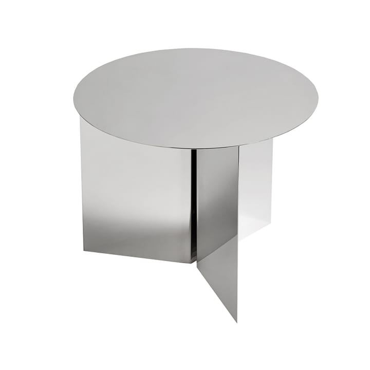 Mesa de centro Slit - Polished stainless steel - HAY