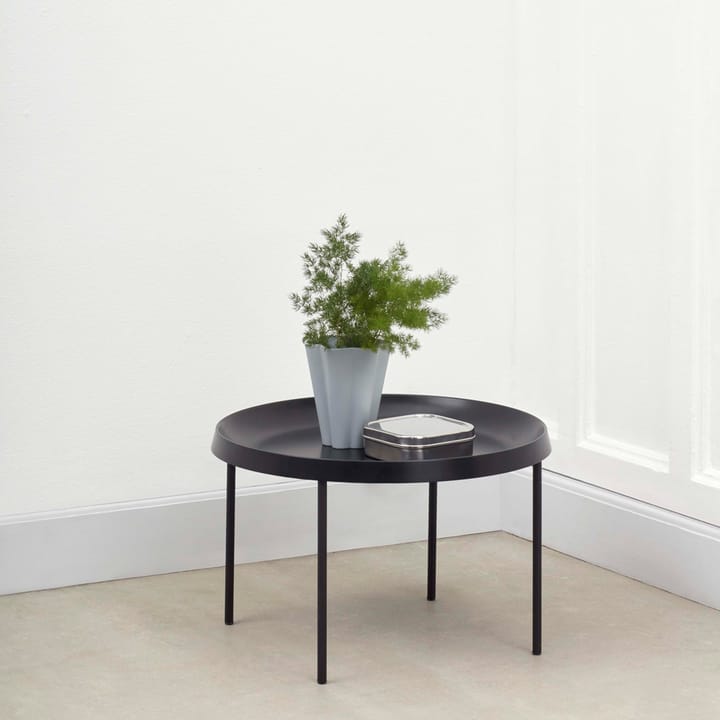 Mesa de centro Tulou, Black, Ø75 cm HAY