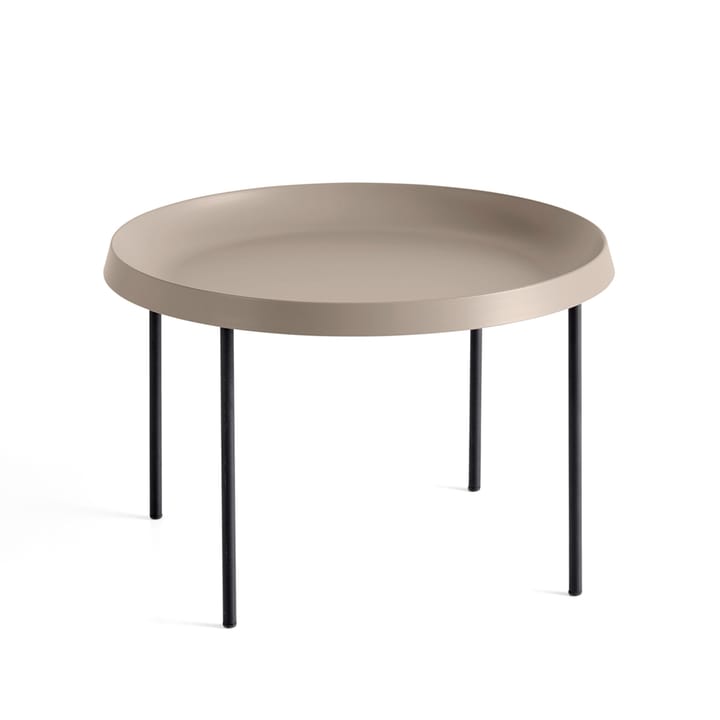 Mesa de centro Tulou - Mocca-black, Ø55 cm - HAY