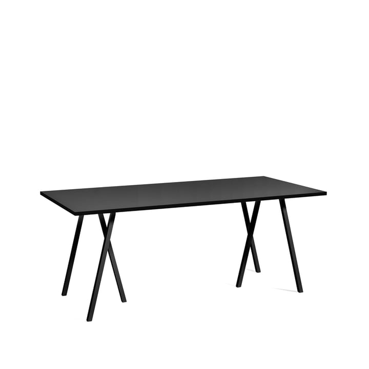 Mesa de jantar Loop Stand - Black linoleum-black, 180 cm - HAY