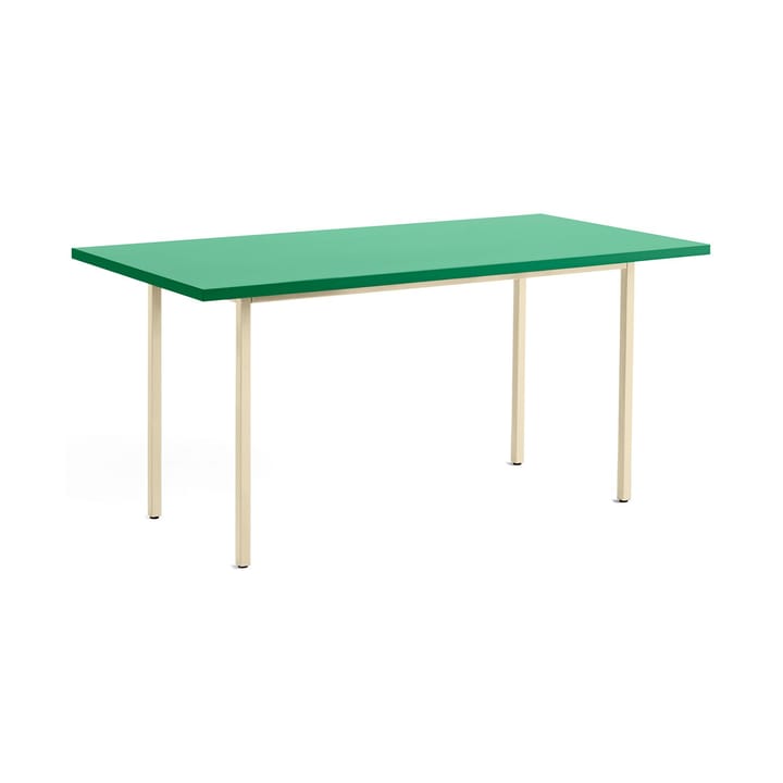 Mesa de jantar Two-Colour 82x160 cm - Ivory-green mint - HAY