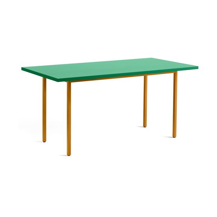 Mesa de jantar Two-Colour 82x160 cm - Ochre-green mint - HAY