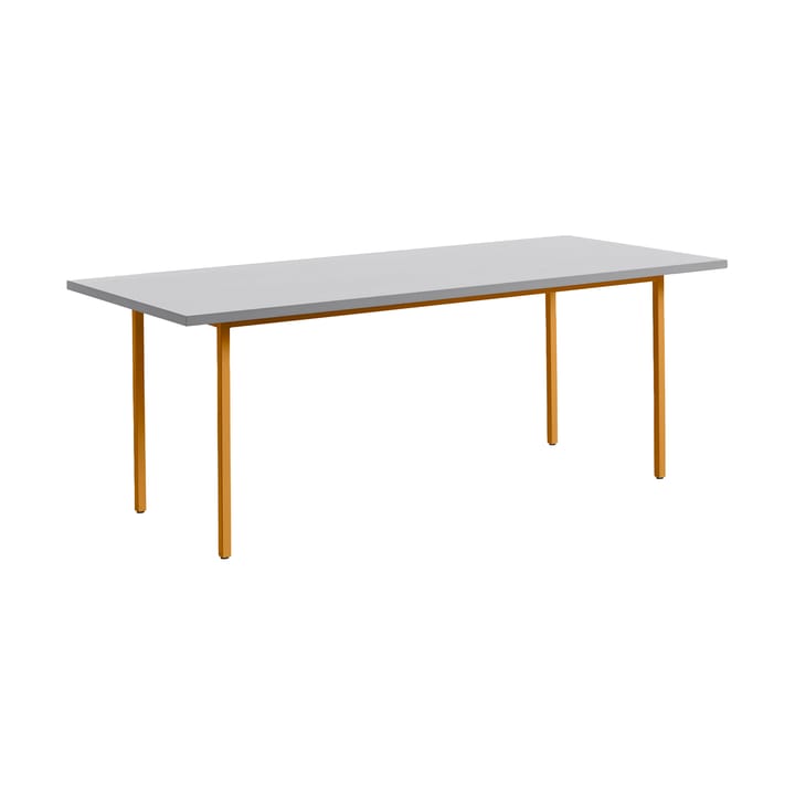 Mesa de jantar Two-Colour 90x200 cm - Ochre-light grey - HAY