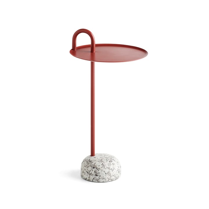 Mesa lateral Bowler - Tile red-granite - HAY