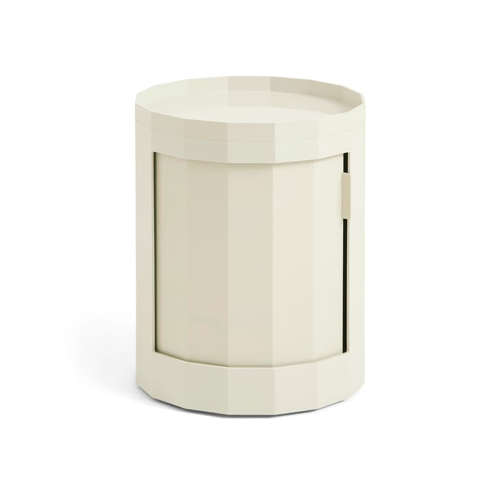 Mesa lateral Facet Cabinet low 49 cm - Eggshell - HAY