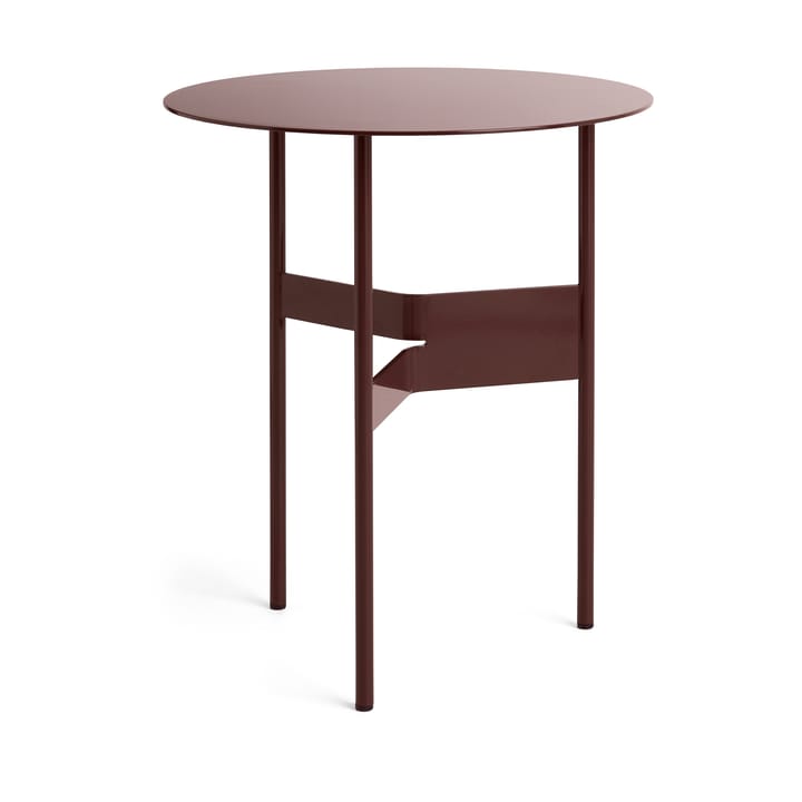 Mesa lateral Shim coffee table Ø45 cm - Bordeaux - HAY