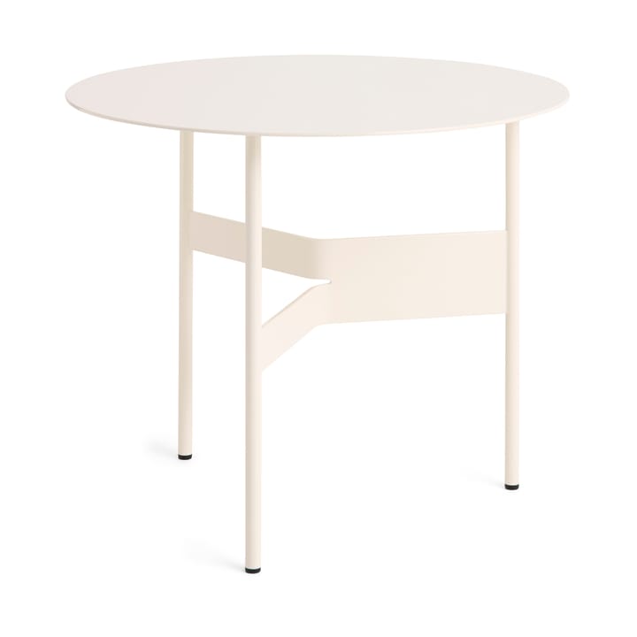 Mesa lateral Shim coffee table Ø54 cm - Eggshell - HAY