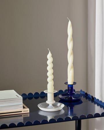 Suporte de velas Flare - Azul escuro  - HAY