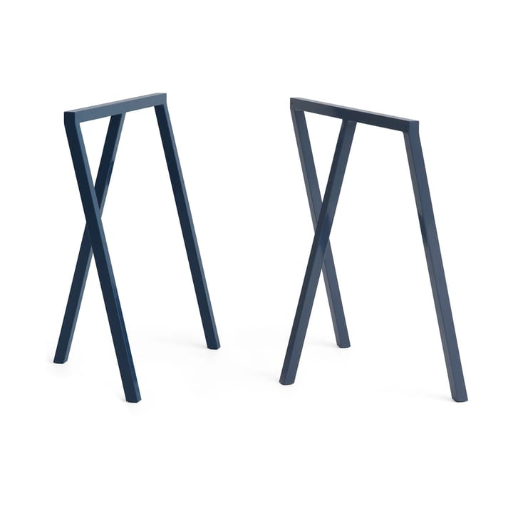 Suporte para pernas Loop Stand Frame 72 cm 2 unidades - Deep blue - HAY