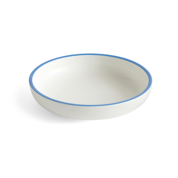 Taça de servir Sobremesa L Ø25 cm - Branco-azul - HAY
