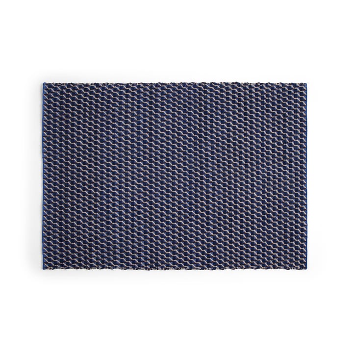 Tapete Channel  - Azul-branco 170x240 cm - HAY