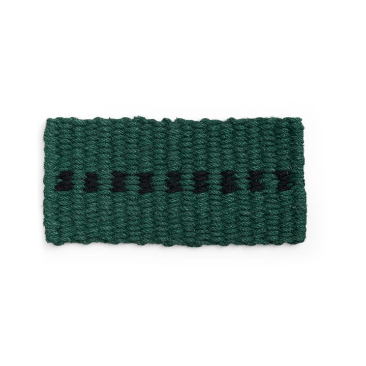 Tapete de entrada Coco Dot - Dark green-black - HAY