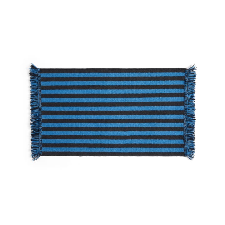 Tapete de entrada Stripes and Stripes 52x95 cm - Azul - HAY