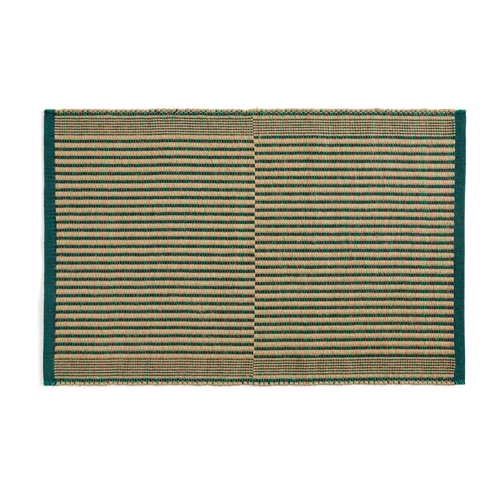 Tapete de entrada Tapis 60x95 cm - Preto-verde - HAY