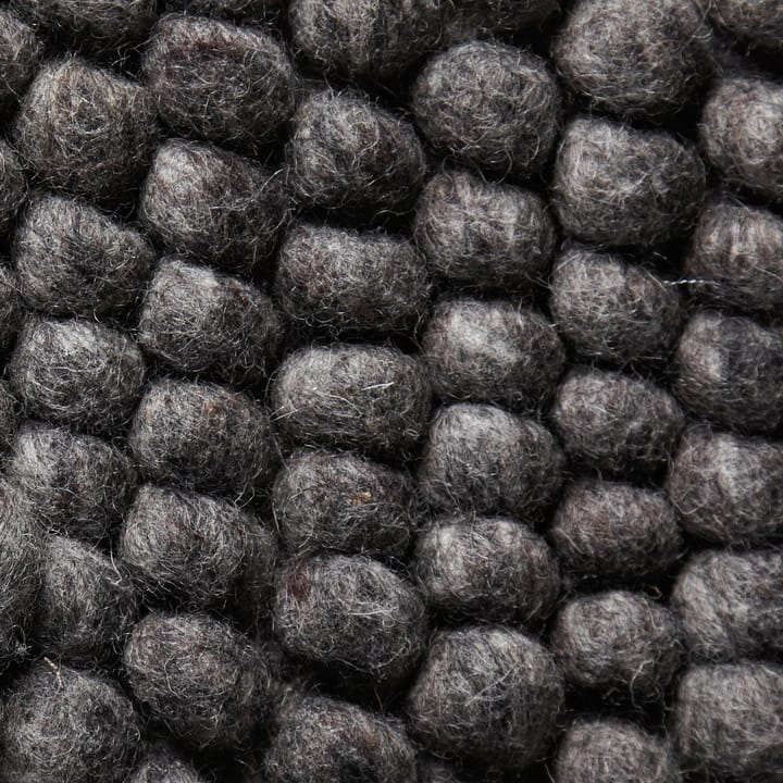 Tapete de lã Peas 170x240 cm - Cinza escuro - HAY