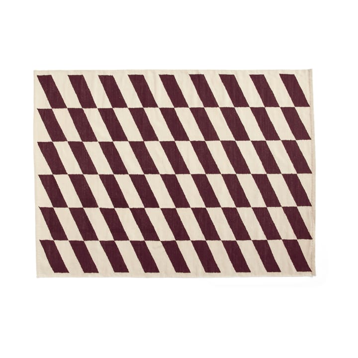 Tapete Shift Kelim 170x240 cm - Burgundy - HAY