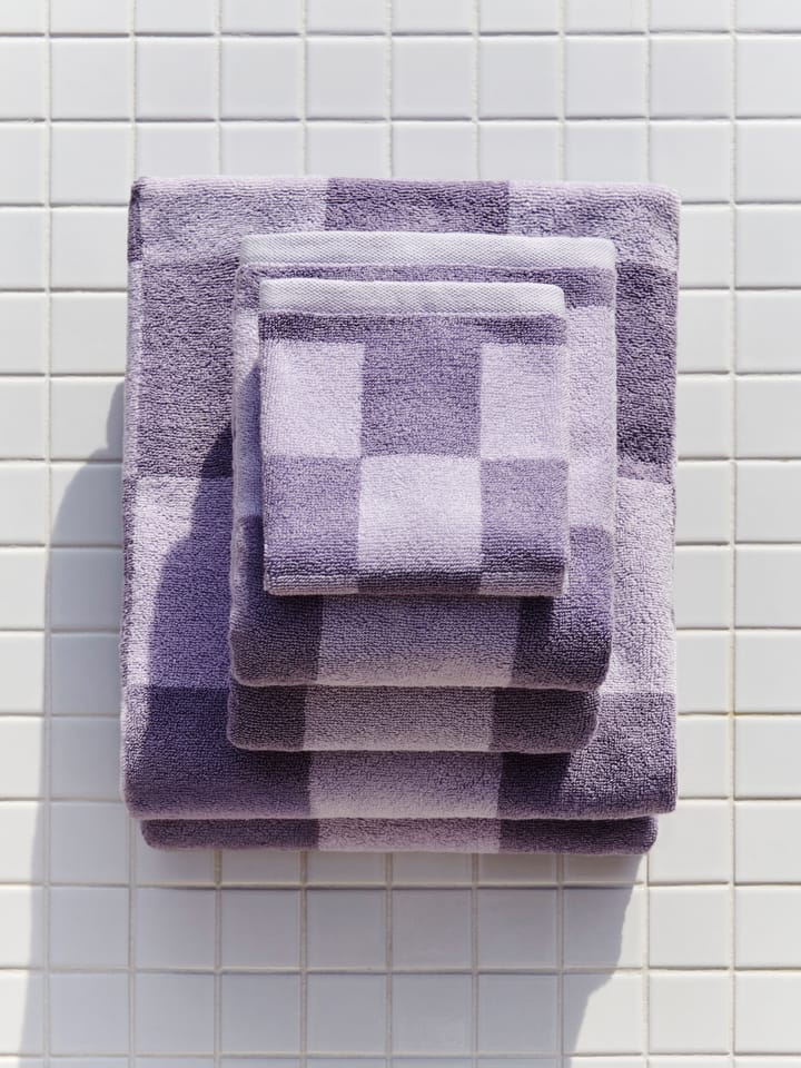 Toalha Check 30x30 cm, Lavender HAY