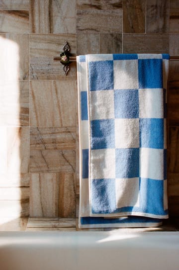 Toalha Check 50x90 cm - Sky blue - HAY