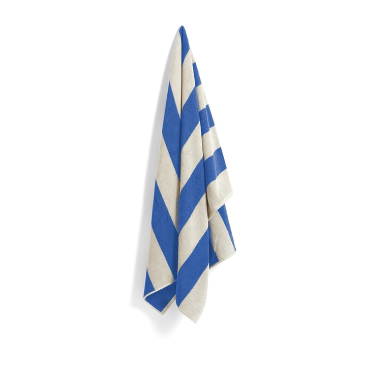 Toalha de banho Frotté Stripe 100x150 cm - Blue - HAY