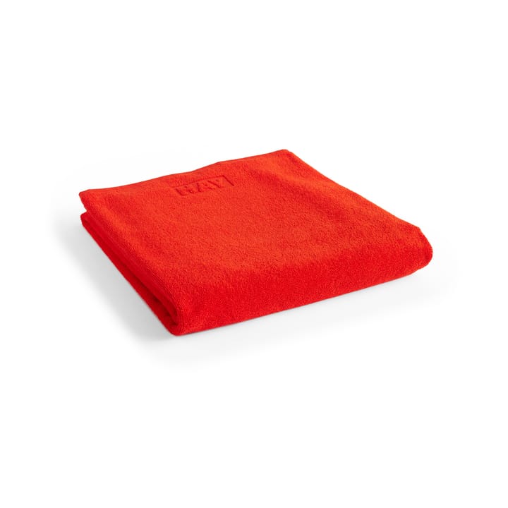 Toalha de banho Mono 100x150 cm - Vermelho Poppy - HAY