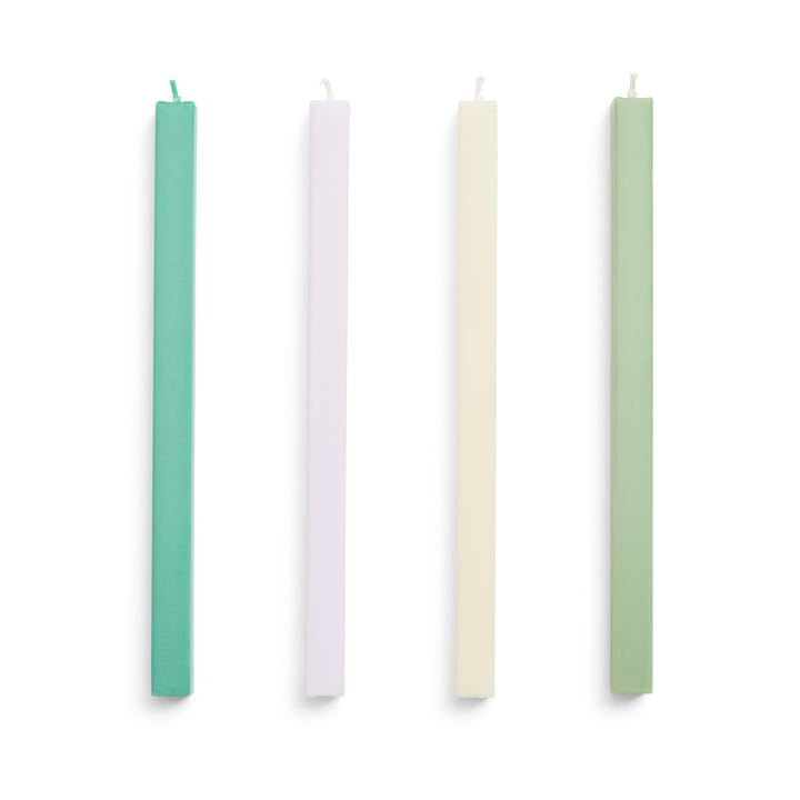 Velas Square Candle, 4 un. - Pastel - HAY