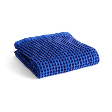 Waffle toalha de banho 70x140 cm - Azul vibrante - HAY