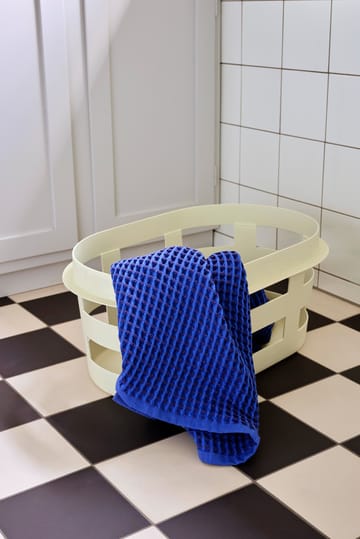 Waffle toalha de banho 70x140 cm - Azul vibrante - HAY