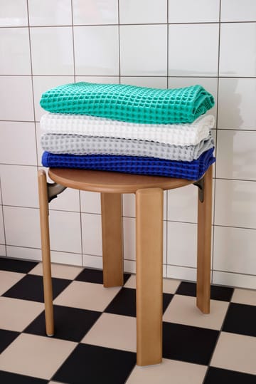 Waffle toalha de banho 70x140 cm - Azul vibrante - HAY