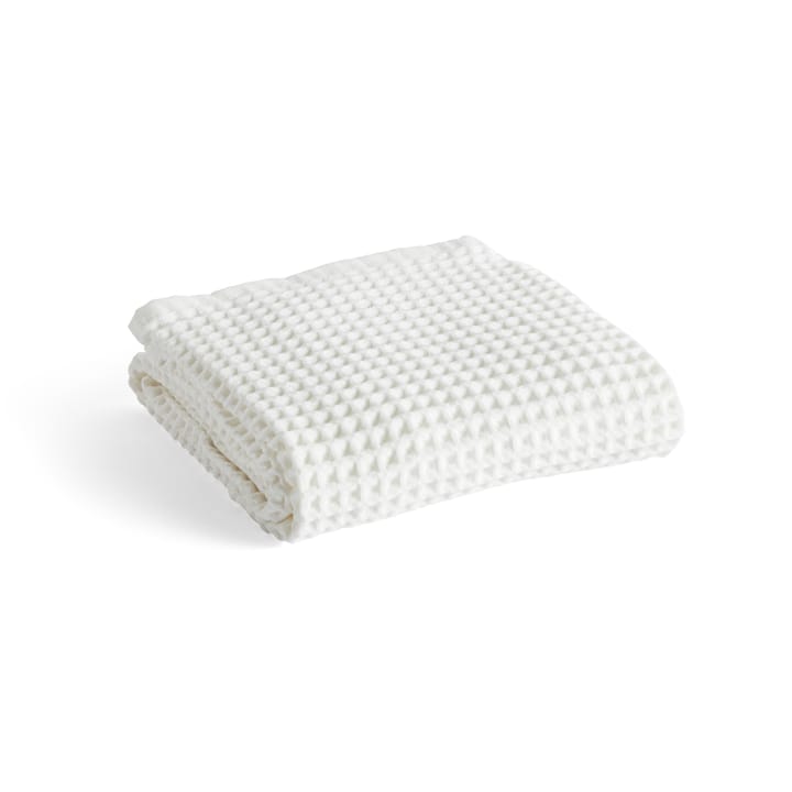 Waffle toalha de banho 70x140 cm - Branco - HAY