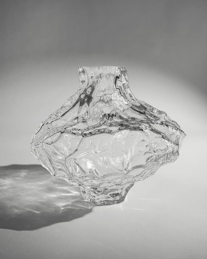 Canyon vaso grande 23 cm - Transparente - Hein Studio