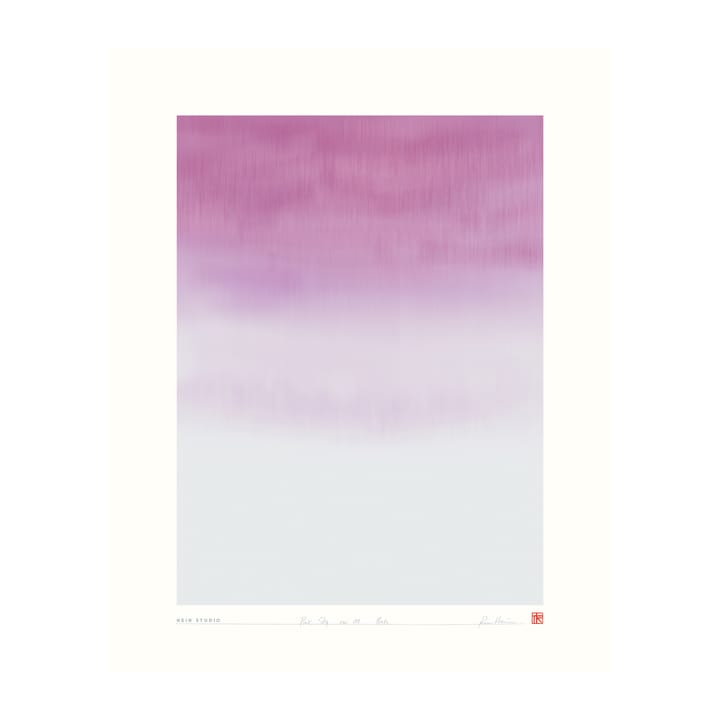 Poster Pink Sky 40x50 cm , No 01  Hein Studio