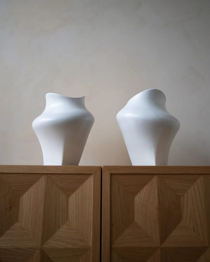 Vaso Nami 20 cm - White - Hein Studio