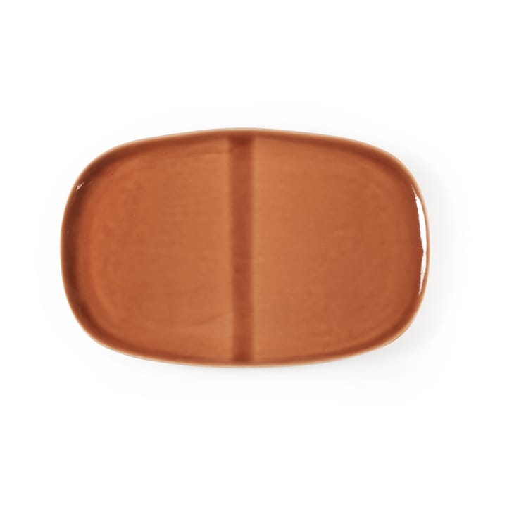 Heirol x Nosse Svelte prato oval 25 cm - Terracota - Heirol