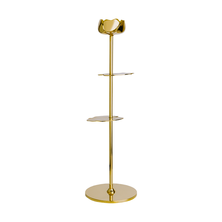 Castiçal Ninfea Alta 30 cm - Bronze - Hilke Collection