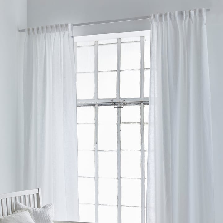 Cortina com gravata Sunshine 140x290 cm - Branco - Himla