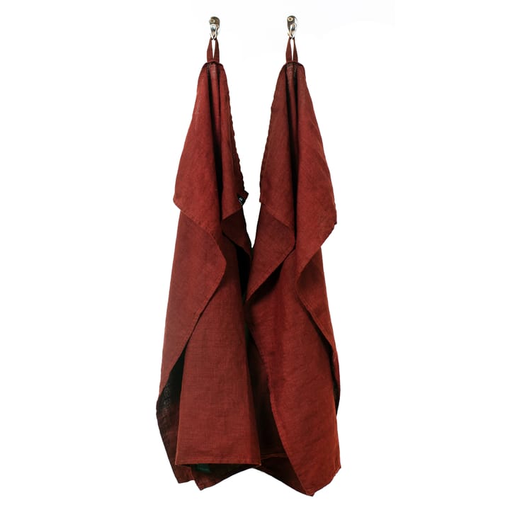 Pano de cozinha Sunshine, 2 un - Lingonberry (vermelho) - Himla