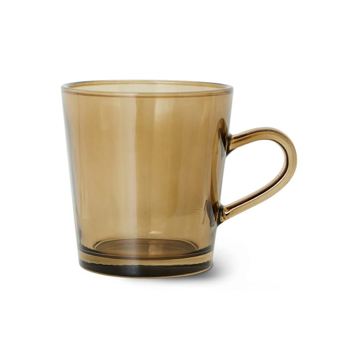 70's copo de café Glassware 20 cl 4-peças  - Castanho Mud - HKliving