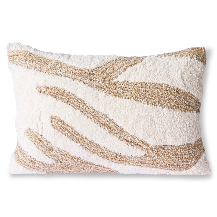 Almofada Fluffy 35x55 cm - branco-bege - HKliving