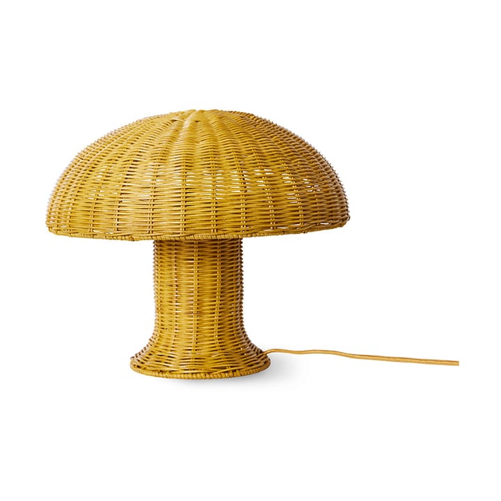 Candeeiro de mesa Rattan - Mustard - HKliving